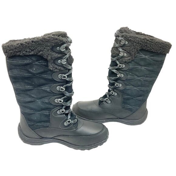 Timberland Women's EK Willowood WP Insulated 5847A Winter Boots Black Size 7M - Picture 6 of 9